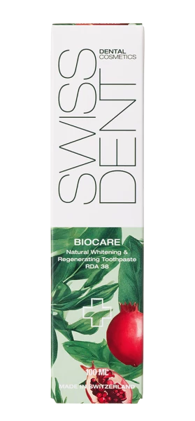 SWISSDENT BIOCARE regenerační a zesvětlující zubní pasta, 100 ml