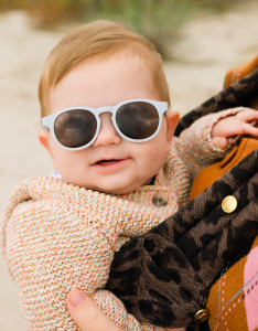 BABIATORS Keyhole Baby Blue, sluneční brýle světle modré, 0-2 roky
