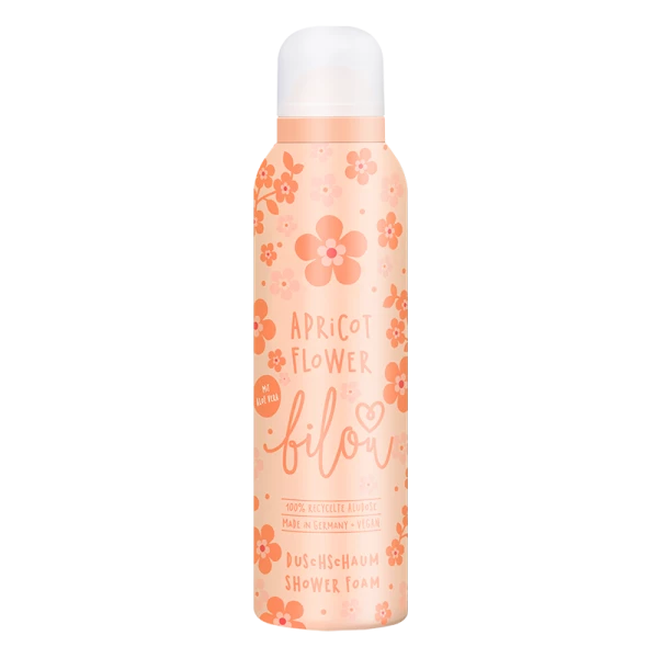 Bilou Pečující sprchová pěna Apricot Flower, 200 ml