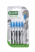 GUM TRAV-LER mezizubní kartáček s chlorhexidinem, kónický, ISO 7, 2,6 mm, 6 ks