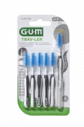 GUM TRAV-LER mezizubní kartáček s chlorhexidinem, kónický, ISO 7, 2,6 mm, 6 ks