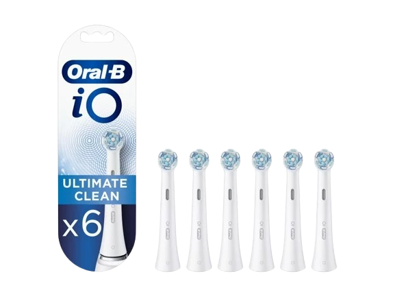 Oral-B iO Ultimate Clean White náhradní hlavice, 6 ks