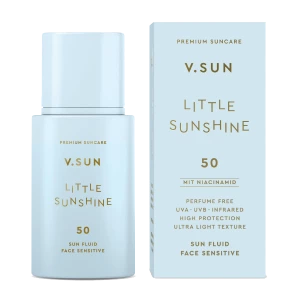 V.SUN Opalovací fluid na obličej bez parfemace SPF 50, 30 ml