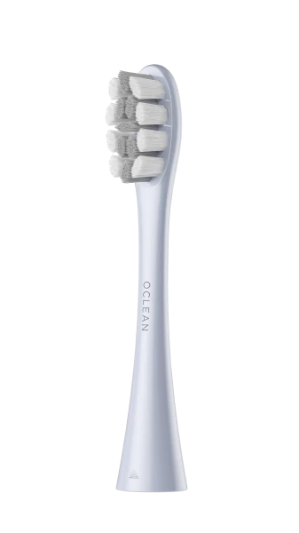 Oclean náhradní hlavice Plaque Control Medium, P1C9 - 2 ks, stříbrné