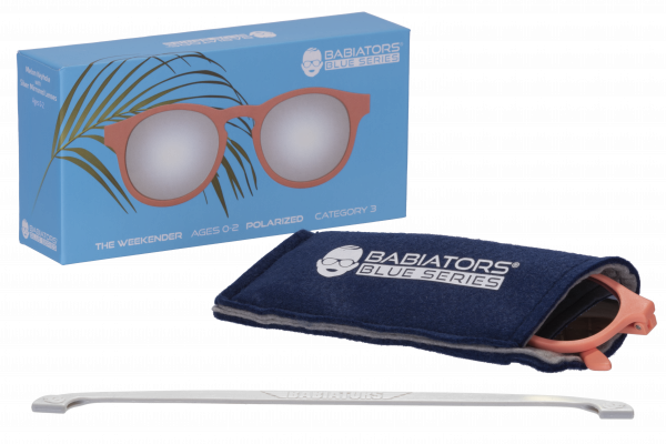 BABIATORS The Weekender polarizační sluneční brýle, meruňkové, 0-2 let