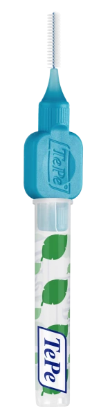 TePe Original mezizubní kartáčky z bioplastu 0,6 mm, modré, 6 ks, krabička