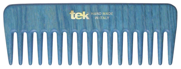 Tek MULTICOLOR hřeben větší modrý