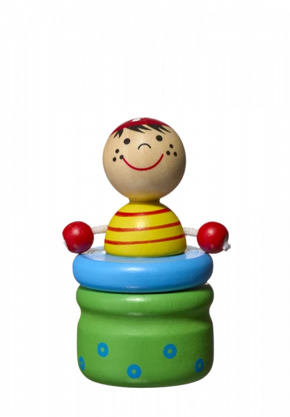 Krabička na první zoubky ze dřeva, motiv PIRÁT