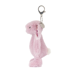 Jellycat Thistlepop Blossom, květinový králíček fialový přívěsek na kabelku
