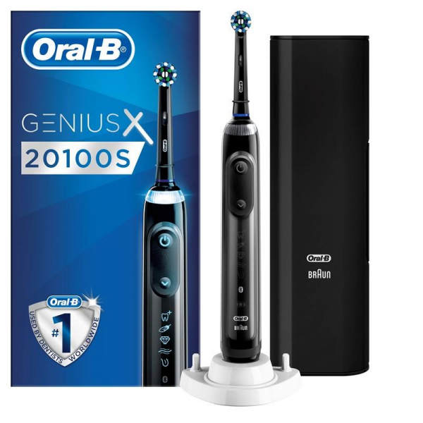 Oral-B Genius X 20100S Grey Sensitive elektrický kartáček