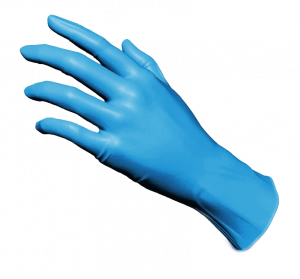 Medicom SafeTouch Advanced, nepudrované nitrilové rukavice XS, modré, 100ks