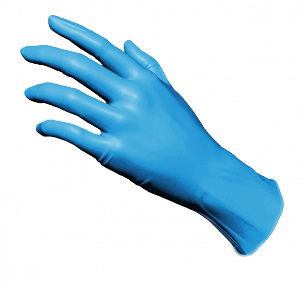 Medicom SafeTouch Advanced, nepudrované nitrilové rukavice XS, modré, 100ks
