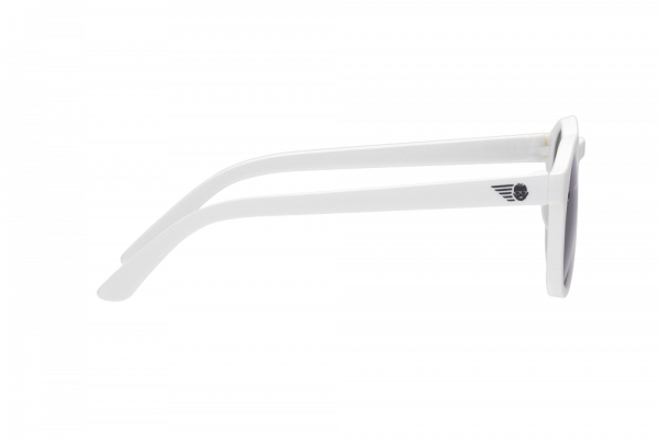 BABIATORS Keyhole sluneční brýle, bílé, 3-5 let