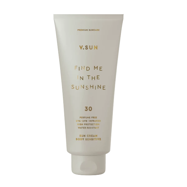 V.SUN Opalovací krém na tělo SPF 30 bez parfemace, 200 ml