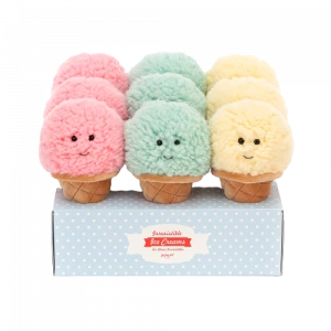 Jellycat Jahodová zmrzlina 18 cm