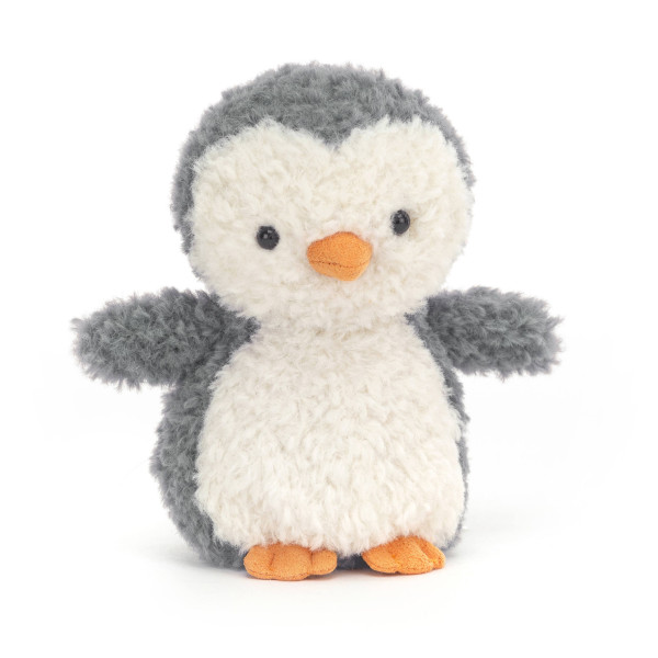 Jellycat plyšová hračka - Spící tučňák v pelíšku 13 cm