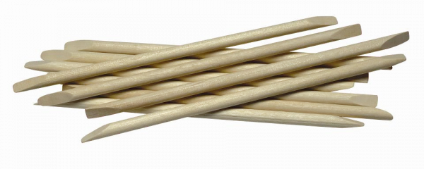 Tweezerman Mani/Pedi sticks dřívka na zatlačování nehtové kůžičky, 10 ks