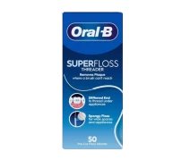Oral-B Superfloss pro čištění rovnátek, můstků a implantátů, 50 ks