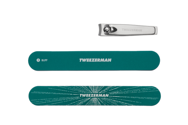 Tweezerman Manicure Kit Emerald Shimmer, Sada pro dokonalou úpravu nehtů