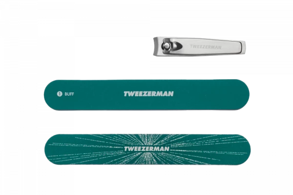 Tweezerman Manicure Kit Emerald Shimmer, Sada pro dokonalou úpravu nehtů