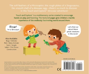 Hachette Hmatová kniha - Dinosaurus