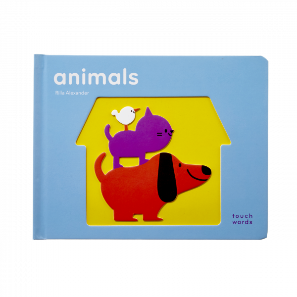 Zvířátka - hmatová knížka TouchWords