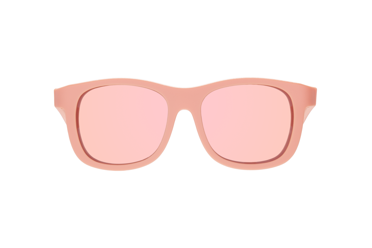 BABIATORS Polarized Navigator Perfectly Papaya, polarizační sluneční brýle meruňkové, 3-5 let