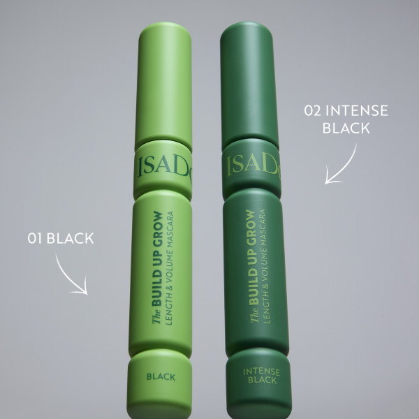 ISADORA The Build Up Grow Length & Volume Mascara 01 Black, řasenka pro délku a objem