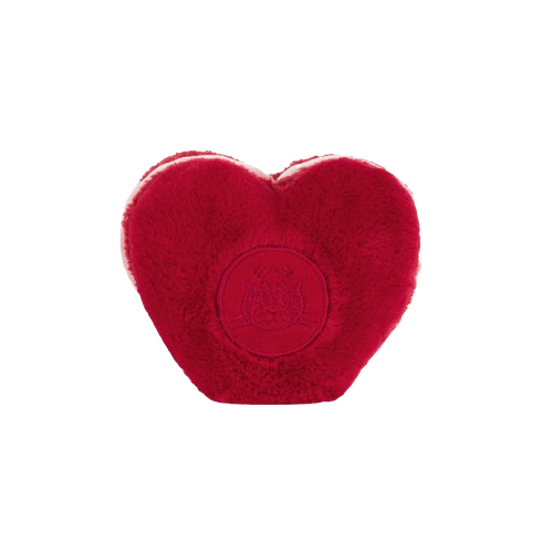 Jellycat Makronka Arlette srdíčko červené