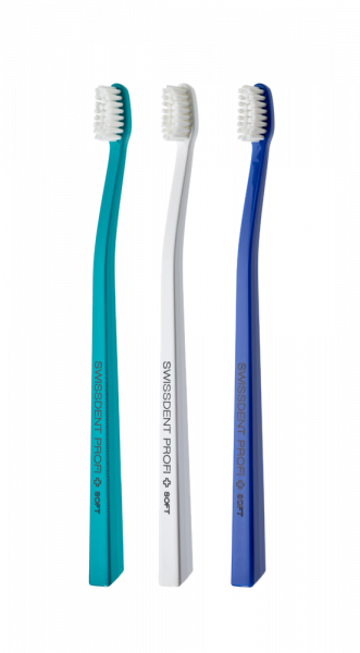 SWISSDENT WHITENING zubní kartáčky Soft (2+1 zdarma), ZURICH