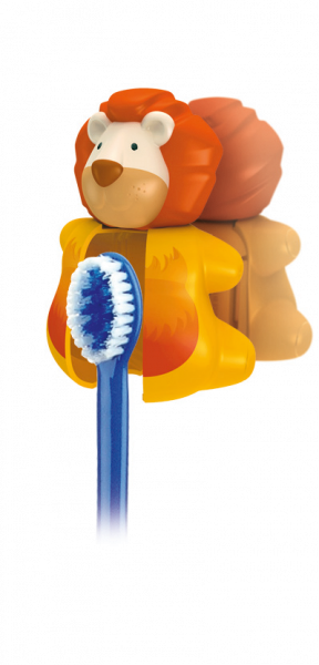 Miradent Funny držáček na kartáček, lev