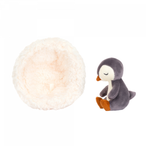 Jellycat Plyšová hračka – Tučňák v pelíšku 13 cm