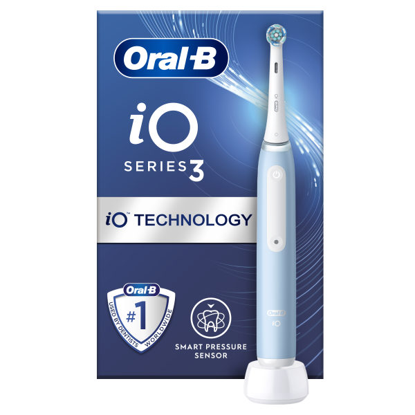 Oral-B iO Series 3  Ice Blue elektrický zubní kartáček