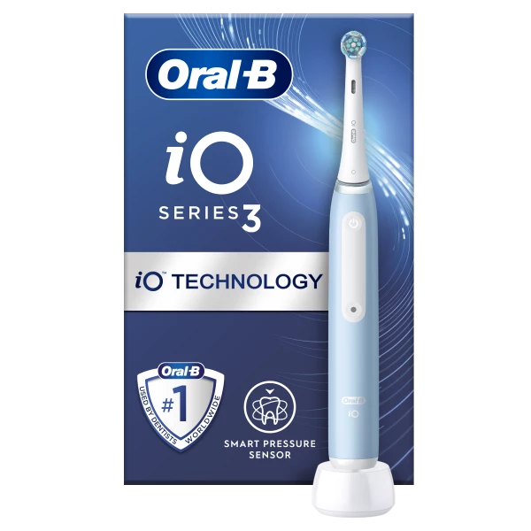 Oral-B iO Series 3  Ice Blue elektrický zubní kartáček