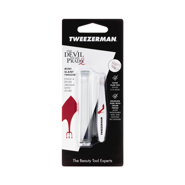 Tweezerman Mini Slant Tweezer Devil Wears Prada 2 - limitovaná edice