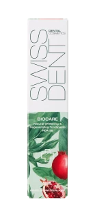 SWISSDENT BIOCARE regenerační a zesvětlující zubní pasta, 50 ml