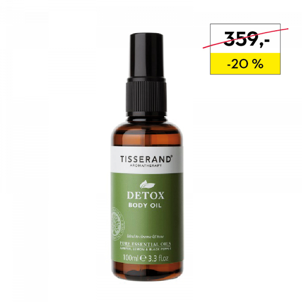 Tisserand Luxusní detoxikační tělový a masážní olej s jalovcem a citronem, 100 ml