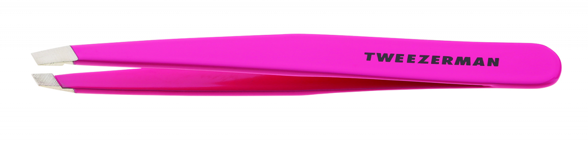 Tweezerman Slant Pink pinzeta růžová