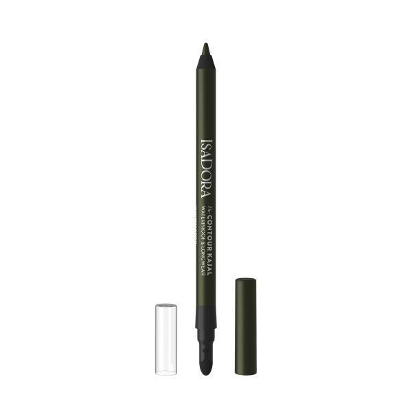ISADORA Contour Kajal 65 Forest Green, voděodolná kajalová tužka na oči