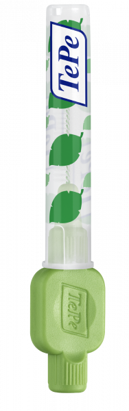 TePe Original mezizubní kartáčky z bioplastu 0,8 mm, zelené, 6 ks