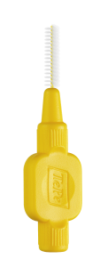 TePe Original mezizubní kartáčky z bioplastu 0,7 mm, žluté, 6 ks, krabička