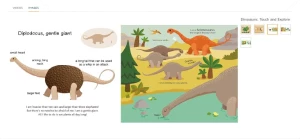 Hachette Hmatová kniha - Dinosaurus