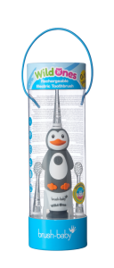 Brush-baby WildOnes dětský sonický kartáček, tučňák, 0-10 let