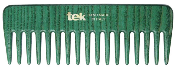 Tek MULTICOLOR hřeben větší zelený