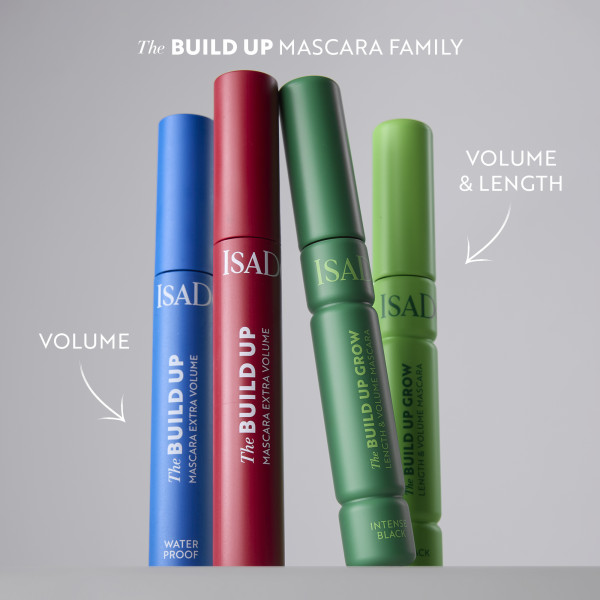 ISADORA The Build Up Grow Length & Volume Mascara 01 Black, řasenka pro délku a objem