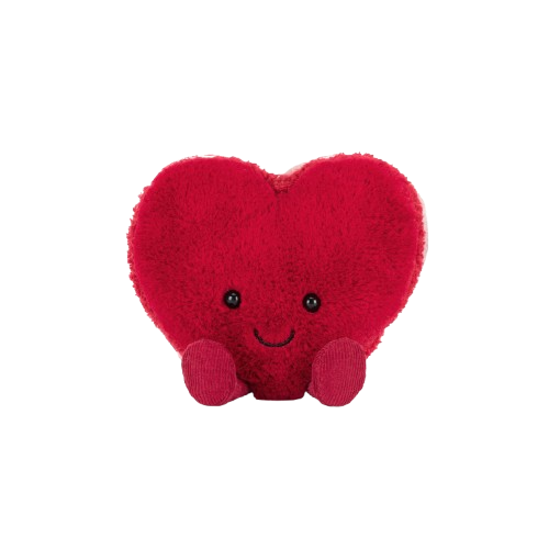 Jellycat Makronka Arlette srdíčko červené