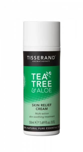 Tisserand Tea Tree & Aloe Vera pleťový krém, 50 ml