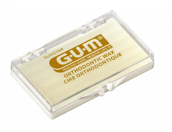 GUM Orthodontic wax vosk na rovnátka bez příchuti
