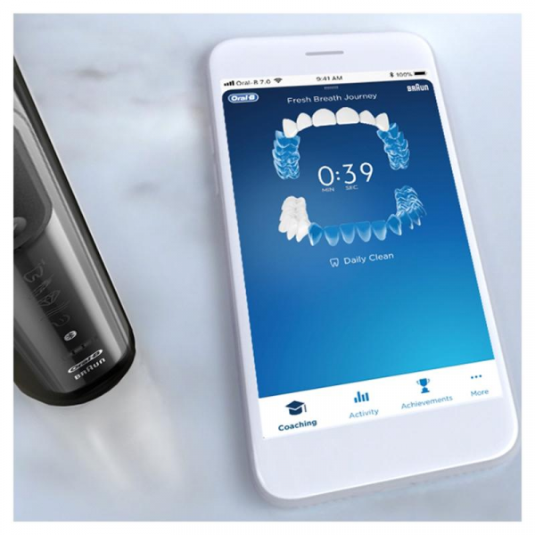 Oral-B Genius X 20100S Grey Sensitive elektrický kartáček