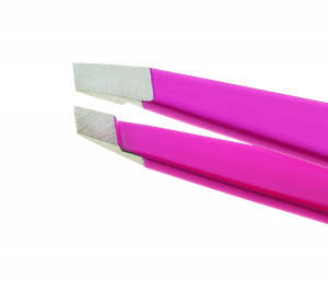 Tweezerman Slant Pink pinzeta růžová